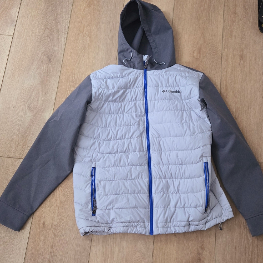 Columbia Men's Gray Hooded Jacket